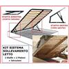 STM Kit Sistema Sollevamento LETTO CONTENITORE - 2 staffe, 2 Pistoni, Istruzioni