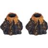 No 2X Shape Aquarium Fish Tank Decor Pompa di Ossigeno Air Stone Pump Air Dr6284