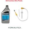 QUICKSILVER KIT OLIO QUICKSILVER PREMIUM GEAR LUBE + POMPA MANUALE PER OLIO PIEDE