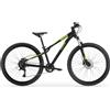 MBM Bici 24 Slope MTB alluminio 7 velocità front disk black lime per ragazzo MBM
