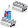 Zivacate Spremi Dentifricio 2 Pezzi Strizza Tubetti Rolling Inossidabile Strizza Tubetto Distributore di Dentifricio Supporto per Sedile per Dentifricio, Pittura ad Olio, Crema per le Mani o Unguento