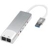Scheda audio USB esterna 5.1 surround SPDIF con corpo in alluminio pronta per fi