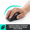 Logitech M705 Marathon Mouse Wireless, Ricevitore USB Unifying 2,4 GHz, 1000 5 3