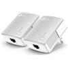 TP-LINK TL-PA4010KIT 2x500MBPS AV600 Nano Powerline Adapter Starter Kit