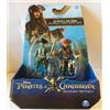 Spin Master Jack Sparrow + Membro Equipaggio Fantasma 2 Figure I Pirati dei Caraibi Salazar
