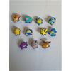 - Senza marchio/generico - Lotto 11 Ciondoli Pokémon per Zanne Jibbitz Pikachu Evoli Bulbizarre Carapuccio