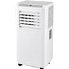 BricoShop24 Condizionatore Portatile 9000 BTU WiFi Telecomando 2600W Pompa di Calore