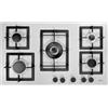 ELLECI PGSP90168CS PIANO COTTURA DA INCASSO 90CM 5 FUOCHI A GAS BIANCO