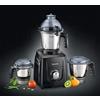 Sujata Nuova Generazione Mixer Grinder, Nero 1000 Watt Con 3 Barattoli MG02