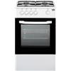 BEKO CUCINA 50x50 BIANCA 4 FUOCHI FORNO GAS SICURGAS BEKO CSG42001FW