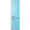 Nikkei GNCBV310LB Frigorifero combinato Retrò 300Lt Ventilato Classe E - Azzurro