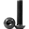 KONGKI M6 x 10mm 60PCS Viti a bottone a testa esagonale Bulloni a testa esagonale C