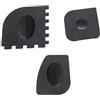 Set Raschietto Padella Materiale PC per Pentole Antiaderenti 4.1 5.9 7.6cm Resis