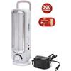 VELAMP LAMPADA EMERGENZA RICARICABILE ANTI BLACK OUT 300 LUMEN VELAMP CODICE 785642