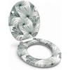 topolenashop Sedile Copriwater MDF Stampa Tropicale Universale 43x38 cm 87100