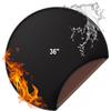 ENGPOW Tappetino ignifugo rotondo da 91 cm, resistente al calore, per