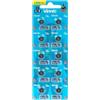Vinnic 10 VINNIC Alcalino batteries L626 G4 LR66 376 1.5V Exp 2025 No Mercury Nuovo