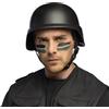 Boland - Elmetto dell'esercito, elmetto militare, copricapo per costume, accessorio per festa in maschera, carnevale, festa a tema (Confezione da 4)