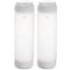 LACOR 61978 Bottiglia biberon, Contenitore, Barattolo per Salse, in Polipropilene, Non Goccia, beccuccio in Silicone, Senza BPA, 500 ml, Bianco (Confezione da 2)