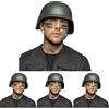 Boland - Elmetto dell'esercito, elmetto militare, copricapo per costume, accessorio per festa in maschera, carnevale, festa a tema (Confezione da 4)