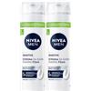 NIVEA MEN Sensitive Schiuma da Barba 200 ml, Shaving foam anti-irritazioni per la rasatura della pelle sensibile, Con Camomilla e Vitamina E, Skincare uomo per un sollievo immediato, Senza alcool