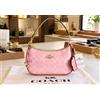 Coach Borsa a tracolla Coach CEA20 Teri firmata tela oro rosa tracolla donna nuova ...