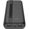 Cellularline - Power Bank 20000 - Capacità: 20000mAh - Input: 1xUSB-C 10.5W - Ou