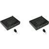 No 2X USB per Uscita DC 12V 6x 18650 Batterie DIY Box per Cellulare Router Wi5016