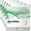 Absorbeo Pants Extra, Mutande Assorbenti Elasticizzate per Incontinenza Media, Comfort Assoluto, Protezione Totale, Sistema Antiodore, Completamente Traspiranti, Unisex, Taglia L, 14 Pezzi