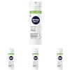 NIVEA MEN Sensitive Recovery Schiuma da Barba 200 ml, Shaving foam anti-irritazioni e micro-tagli per la rasatura della pelle sensibile, Skincare uomo con Camomilla ed Estratti Vegetali, Senza alcool