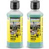 Kärcher Detergente Concentrato per esterni RM 564, per la pulizia delicata di balconi e terrazze in legno e pietra. 500 ml di detergente concentrato, 5 l se diluito. (Confezione da 2)