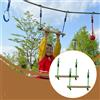 2x Monkey Bar Attrezzature da gioco per bambini per parco giochi da giardino