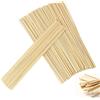 OMJMYY 200 Pezzi Bastoncini Bamboo 300mm x 3mm Bastoncini Legno per Lavoretti R