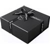 JiaWei Scatola Regalo 21x19x8,8 cm Piccolissimo Lussuosa Scatole Regalo con C