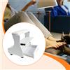 Poggiapiedi per pedicure, stazione per manicure con ruote mobili, carrello per