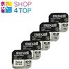 Maxell 5X Maxell 344 SR1136SW Silver Oxide 1.55V Batteri Per Orologi Fatti In Giappone