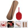 1 set da viaggio porta spazzola per campeggio in silicone Case di spugna per il