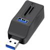 No 5 In 1 USB 3.0 Hub Extender Multi-Port Converter USB Hub Card Reader A8V27314