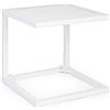 Bizzotto TAVOLINO Basso Hilde Bianco 40X40CM