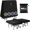 HICOVER Copertura per tavolo da ping pong 600D, universale, 2,3 x 1,5 m, imperme