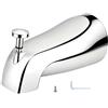 Per 1/2 slip-fit tubo rame beccuccio vasca deviatore deviatore anteriore estraib