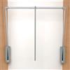 Servetto Appendiabito saliscendi Grigio per Armadio Originale cm 77-120