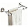 Sayayo Portasciugamani Bagno Porta Asciugamani Bidet Cromo Lucido, 40CM Porta As
