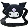 Kuromi Classic Crossbody Bag for Kids, Black