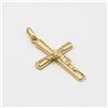 Gulino Gioielli Ciondolo in oro giallo 9 kt "Crocifisso"/9kt gold crucifix S.22