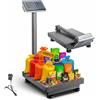 DAIMANN Bilancia Elettronica 300 kg Professionale - Bilancia Industriale Triplo Display