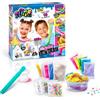 Canal Toys So Slime Kit 10 Slime Personalizzati 100 Combinazioni Senza Colla Mescola e