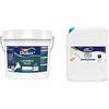 Dulux kit Lavabile Plus con Fissativo isolante e Pittura Lavabile bianca (10L)