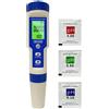 Ueomul Misuratore pH digitale 5 in 1 con TDS EC Salinità Temperatura, pH Tester