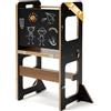 labebe Torre di apprendimento per Bambini, Montessori Learning Tower con Lavagna